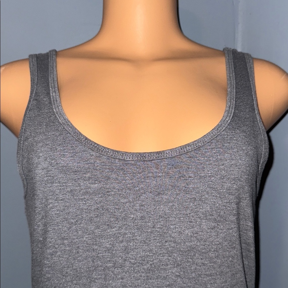 Forever 21 Dark Gray Bodycon Tank Mini Dress | Size Medium - Picture 3 of 5